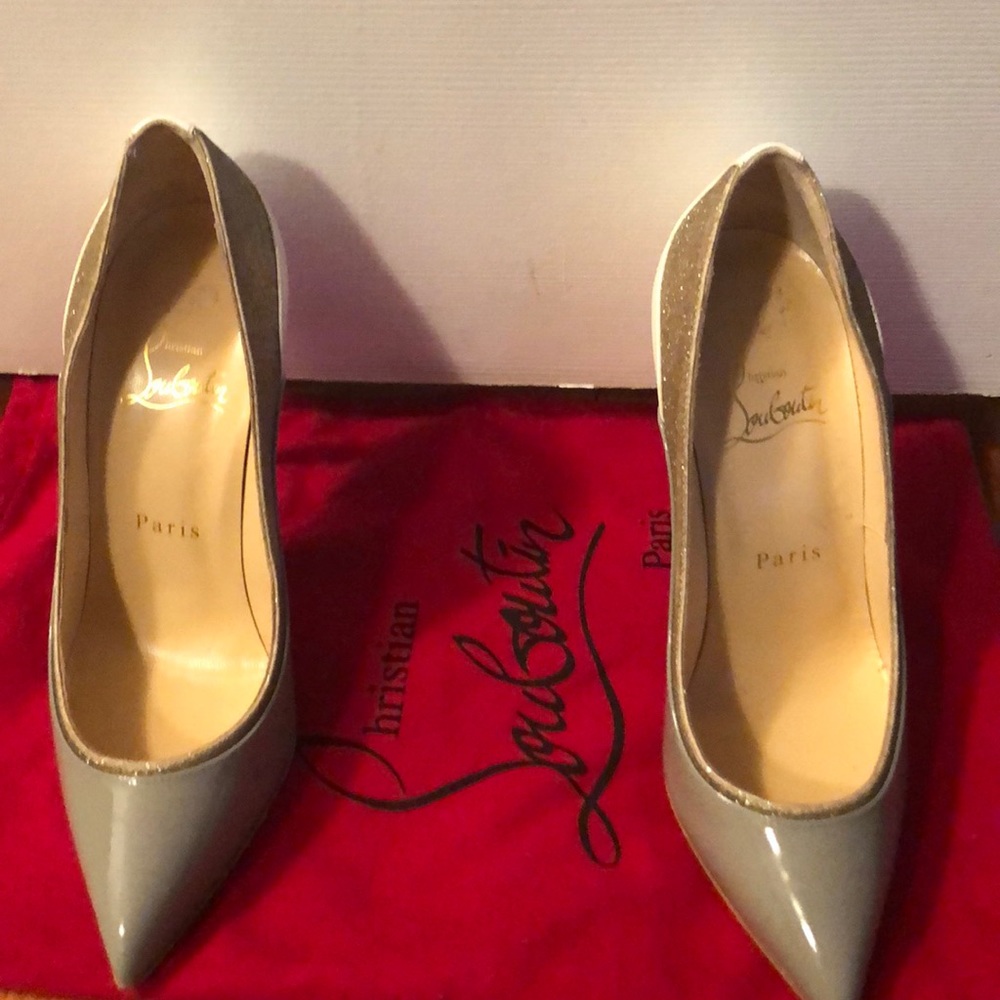 Christian Louboutin's Patent Gray